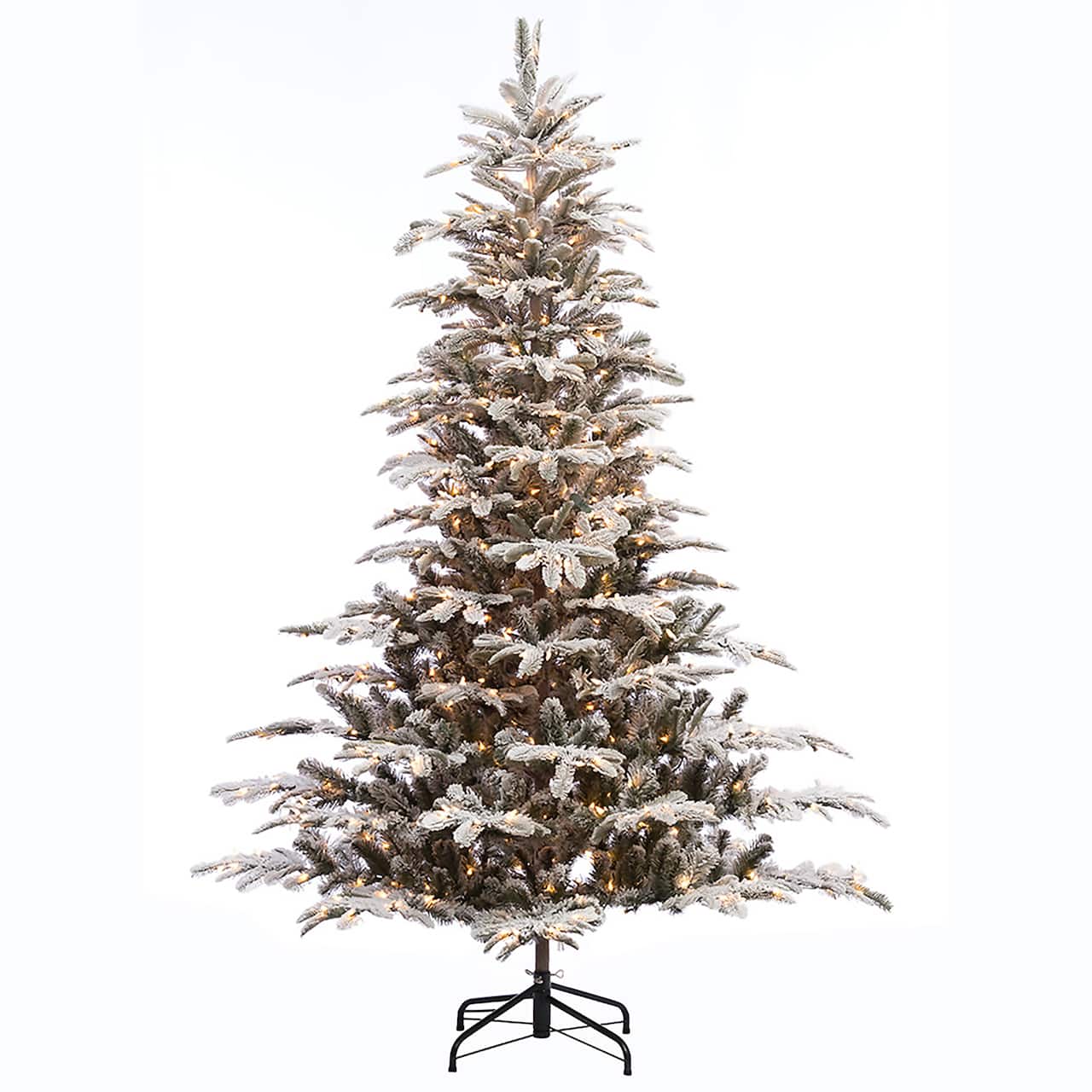 7.5ft. Pre-Lit Aspen Fir Artificial Christmas Tree, Clear Lights